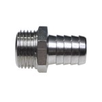 Króciec z gw.  1 / 4"z  fi 6mm